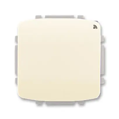 spínač s krátkocestným ovladačem, s přijímačem RF signálu, 868 MHz, slonová kost, design TANGO